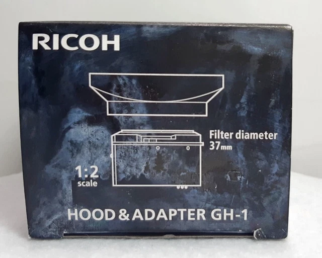 [MINT] RICOH Lens Hood & Adapter GH-1 for GR DIGITAL II GR digital w/ Box Manual 2