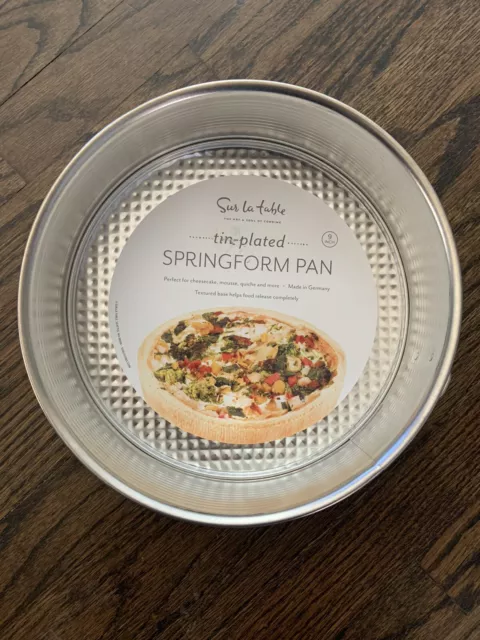  Zenker Tin Plated Springform Pan, 10-Inch Diameter