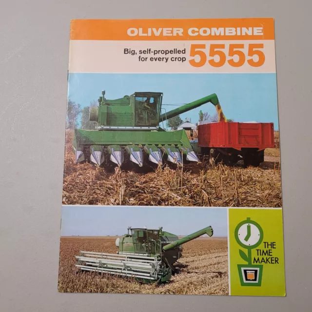 Oliver 5555 Combine Sales Brochure