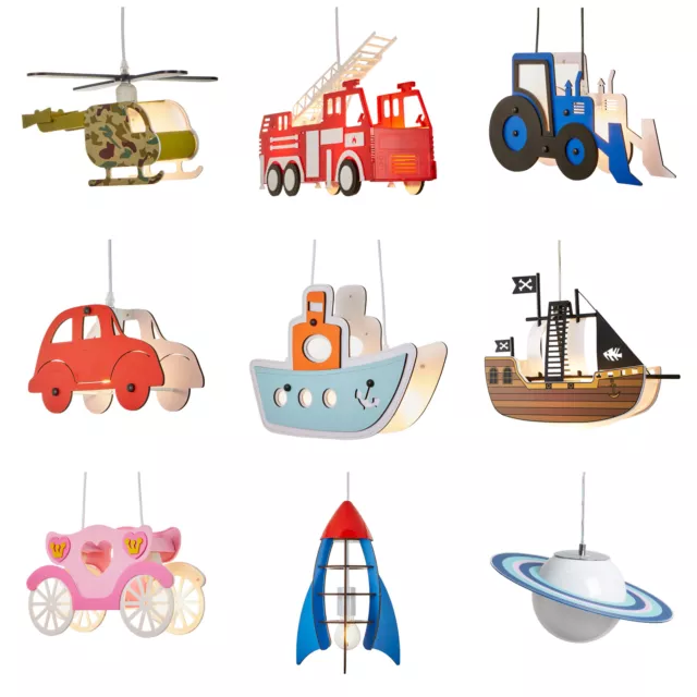 Litecraft Glow  Children's Ceiling Pendant Lighting - 9 Designs