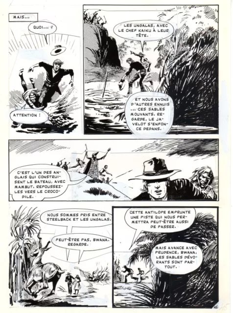 Geant De La Riviere Planche  Montage Originale (Captain Hornet Aredit) Page 45