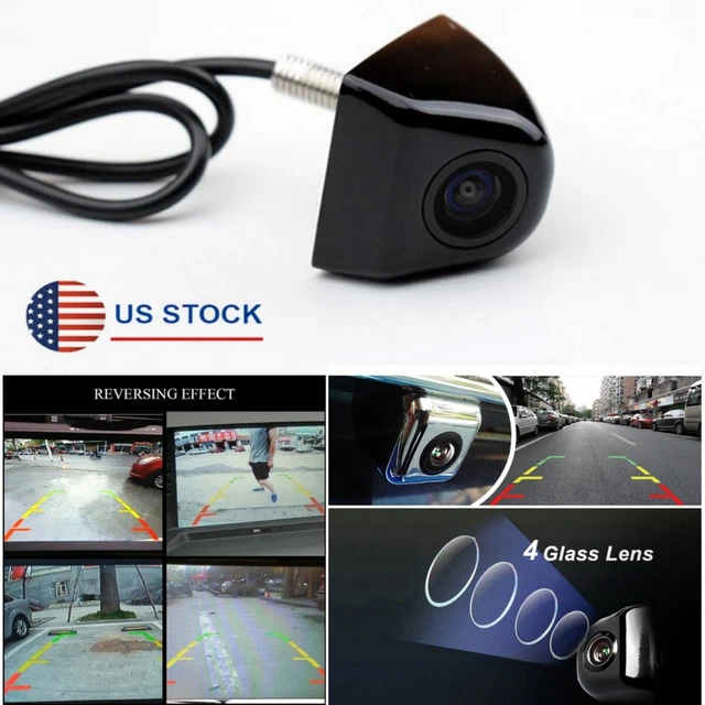 Waterproof HD 170° Car Rear View Backup Parking Assistance Camera Universal USA