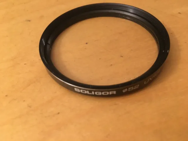 Soligor 52 Uv(0) Lens From Japan