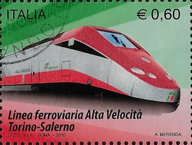 2010 italia repubblica Alta Velocità Torino-Salerno usata