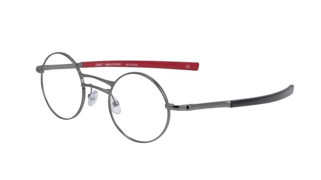 Grandes Lunettes De Lecture Rondes Rouges A Fleurs Femme Giny-Dioptrie