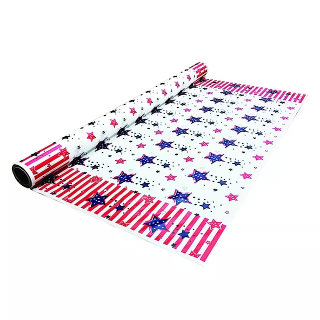 Party Essentials 40in. x 100ft. HD Plastic Banquet Roll-Stars