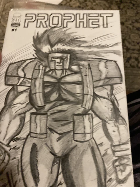 PROPHET #1 REMASTERED ED CVR G BLANK SKETCH IMAGE COMICS NEW with sketch