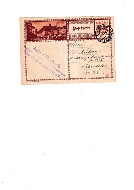 Postkarte - Österreich
