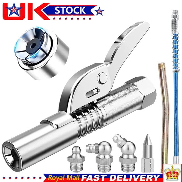 GREASE COUPLER HEAVYDUTY Quick Release Grease Gun Coupler NPT I/8