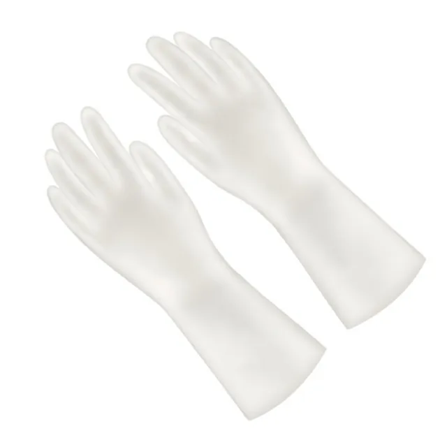 4 pares de guantes de inodoro guantes de limpieza de cocina guantes de trabajo doméstico guantes de plato