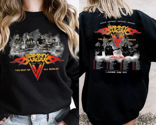 SAMMY HAGAR THE Best of All Worlds 2024 Tour Sweatshirt For Fans 19.99
