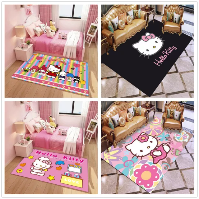 Kinder Baby Fußmatten 3D Hello Kitty Teppich Mädchen Schlafzimmer Türmatte Matte