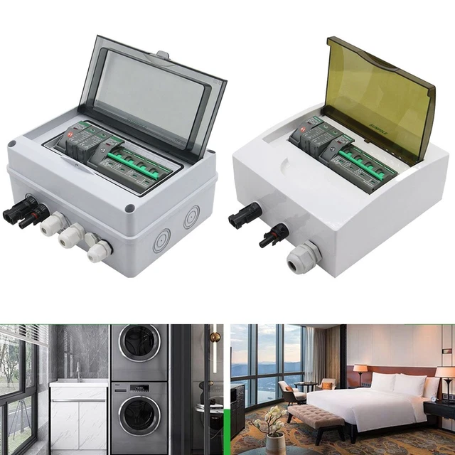 PV-Combiner-Box 15 A FUSIBILE DC 1000 V DC distribuzione IP65 impermeabile