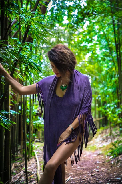 t party shawl fringe wrap purple top shirt infinity scarf rare designer top styl