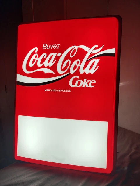 PANNEAU LUMINEUX SIGN 3D COLLECTION COCA COLA PUB LED ENSEIGNE BAR NEON LAMPE