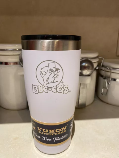 Buc-ee's YUKON OUTFITTERS Freedom 20oz White Stainless Steel Tumbler  Insulated