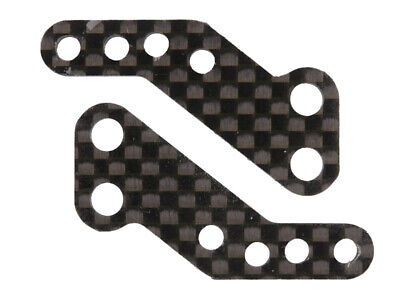 BRACCIO inserti G10 2.0mm Team Rc8b3.2 FT Associated FR UPPER SUSP 