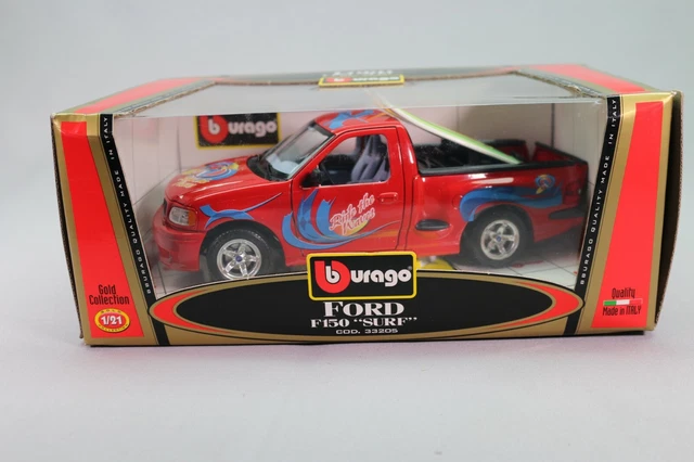Bburago Gold 1/18 Ford F150 Surf 2004 Rouge - Italie - Collection