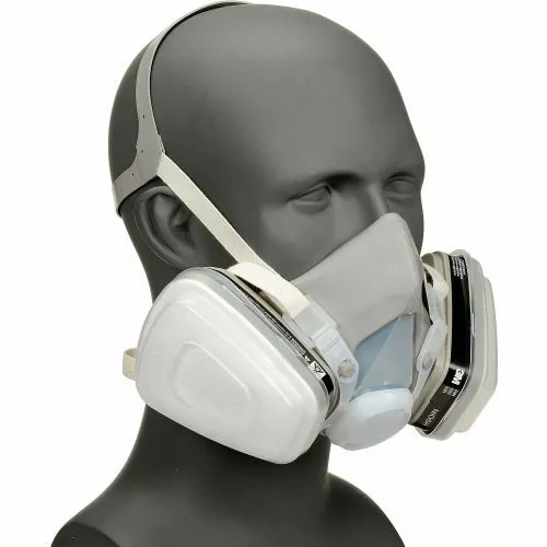 3M 52P71 Disposable Half Face Respirator Facepiece Mask Paint Spray Pesticide MD