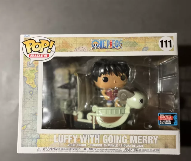 Compre o Boneco Colecionável Funko Pop One Piece Monkey D. Luffy Going Merry  111 na Explorers Club Toys
