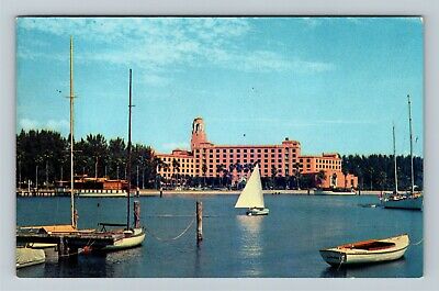 St. Petersburg FL-Florida Vinoy Park Hotel Tampa Bay Advertising Chrome Postcard