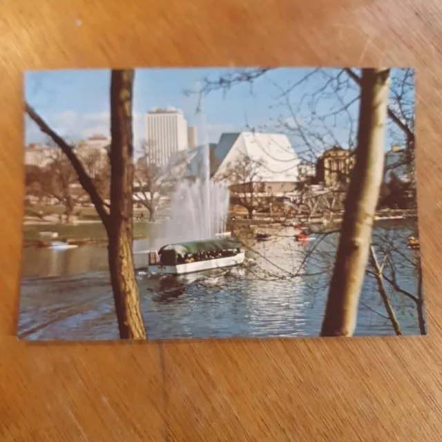 Adelaide Festival Hall From Torrens River, Australia Postcard, Unposted.