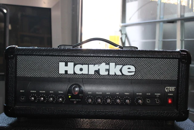 Hartke Amp Head Dual-Kanal Bassgitarrenverstärker GT60 (H461-6223-B34)