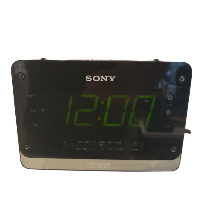 SONY DREAM MACHINE Model ICFC414 AM/FM Radio Digital Alarm Clock
