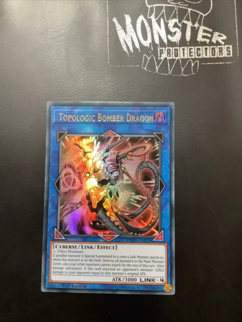 Yugioh Topologic Bomber Dragon Ultra Rare Dude-En025 1St Edition