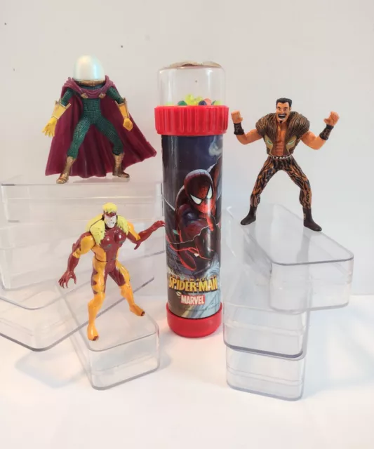 Spider-Man Figure Lot Vintage X-Men Steel Mutants Toy Biz Marvel spiderman xmen