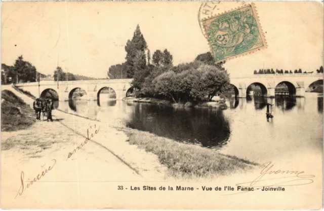 CPA Joinville-le-Pont Vue de l'Ile Fanac FRANCE (1339470)