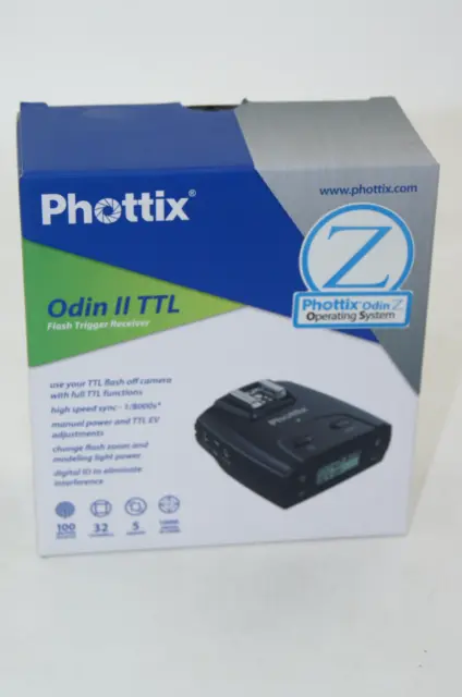 Phottix Odin II TTL Flash Trigger Receiver for Nikon New in box