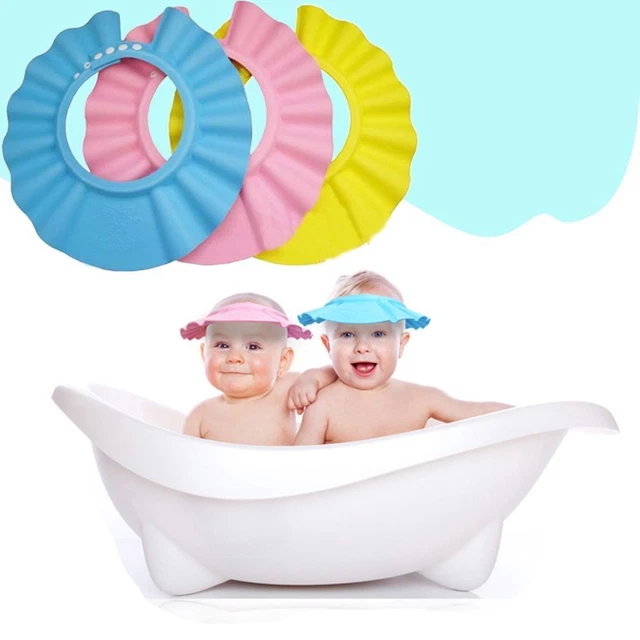 New Soft Kids Shampoo Wash Hair Shield Hat Bathing Shower Cap