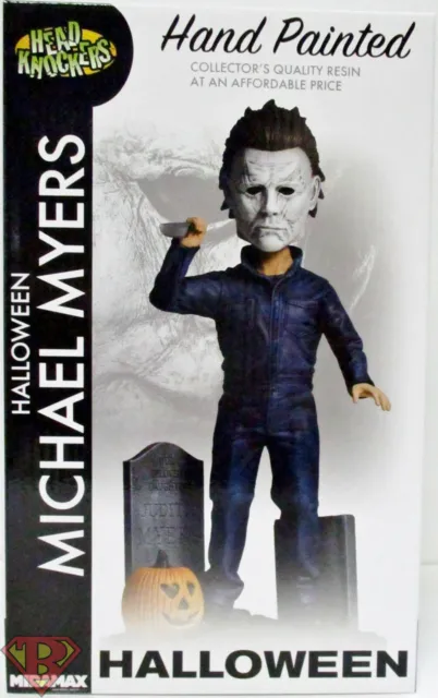 MICHAEL MYERS Halloween 8" inch Head Knockers Hand Painted Bobble Head Neca 2020