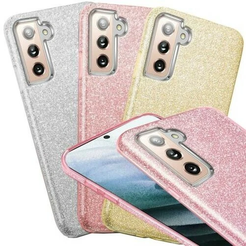 Étui de Protection Pour Samsung Galaxy Scintillant Coque Portable Slim Arrière