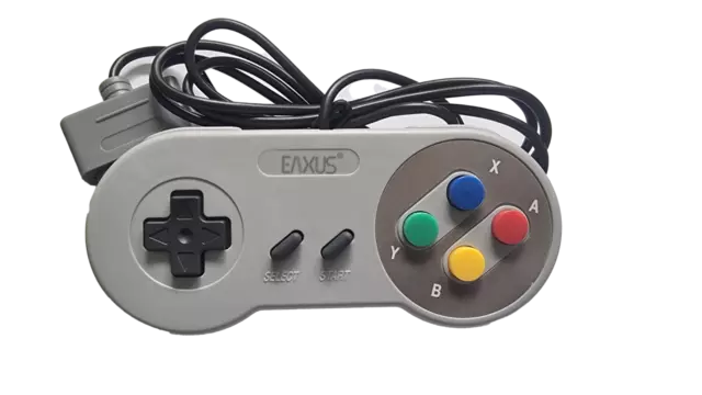 SNES Controller Super Nintendo Controller Retro Gamepad Joypad NEU 1-4 Stück