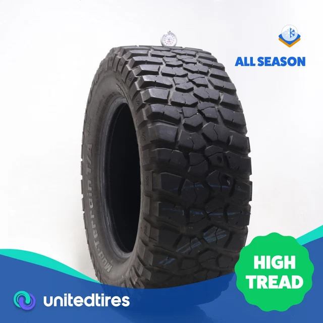 Used LT 305/60R18 BFGoodrich Mud-Terrain T/A KM2 121/118Q E - 10.5/32