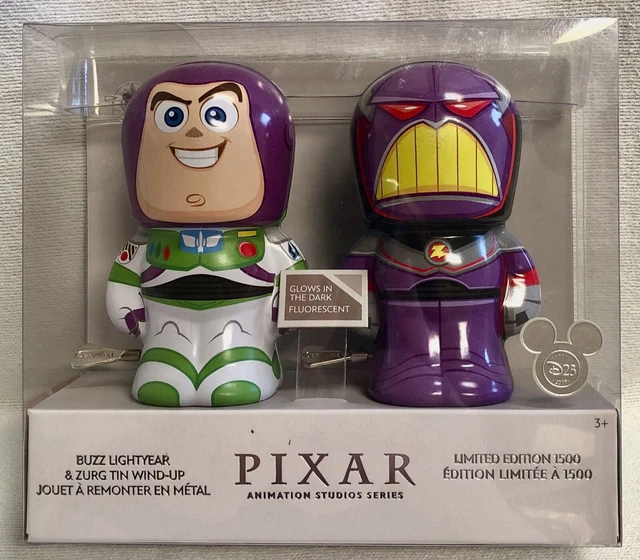 DISNEY PIXAR BUZZ Lightyear Zurg Tin Wind Up Figures D23 Expo 2017 LE DISNEY PIXAR BUZZ Lightyear Zurg Tin Wind Up Figures D23 Expo 2017 LE