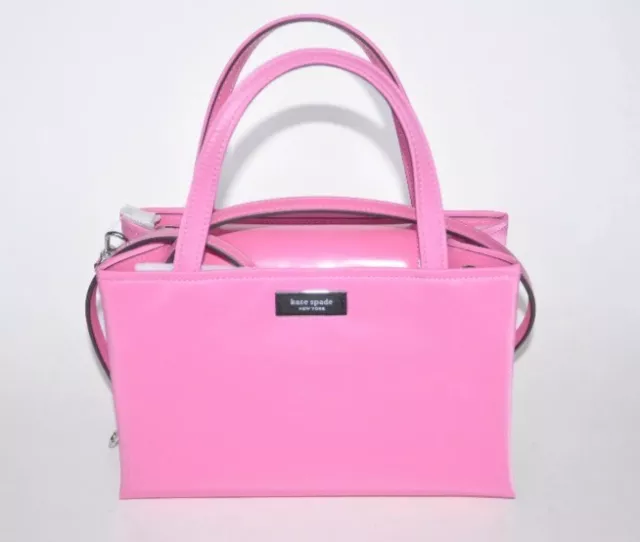 New Kate Spade Small Sam Icon Tote in Pink Cloud #KB139 No Tags 040924