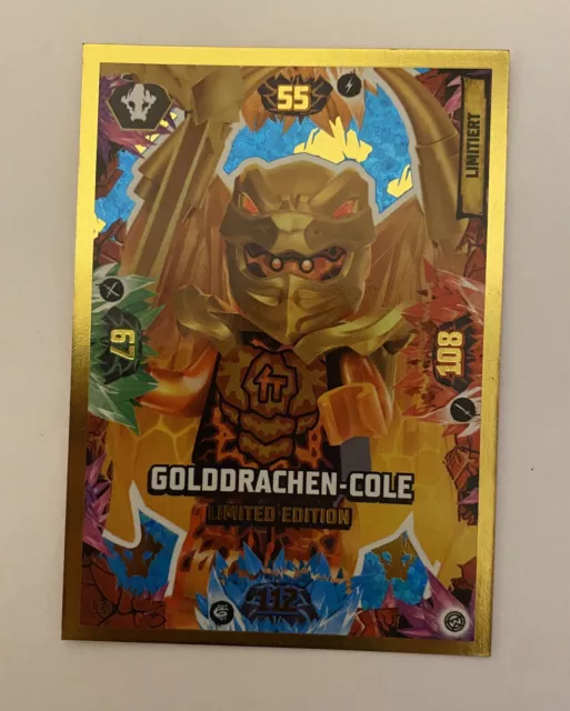 LEGO Ninjago 8 Trading Card Cole Sammelkarten LE 9