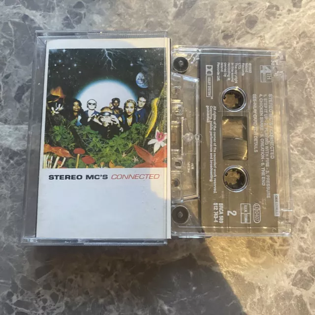 Stereo MCs.  Connected. Cassette