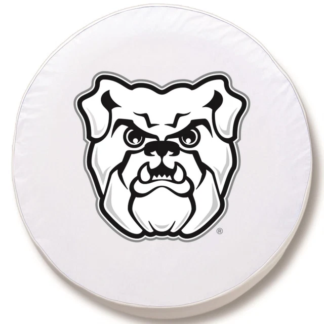 Holland Bar Stool Tire Cover With White Vinyl Finish TCJButlerWT
