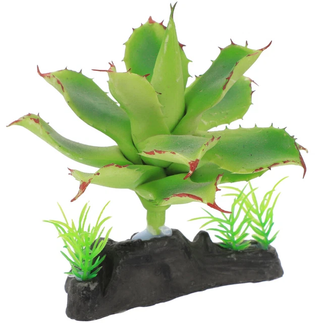 4 Piante Artificiali Per Terrario - Rampicanti Sospesi Per Rettili, Anfibi E Serpenti - Foto 4