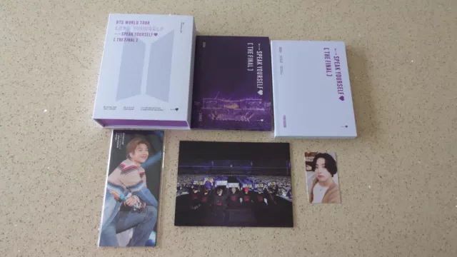 Official BTS Speak Yourself The Final DVD Set - Jungkook Photocard - UK Seller