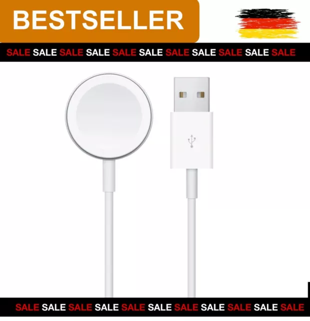 Magnetischer Charger Ladekabel kabellos für Apple Watch Series 1 2 3 4 5 6 SE 8