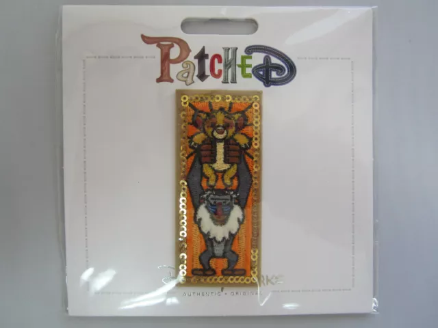 Disney Parks Patched Lion King - Simba Rafiki Adhesive Patch