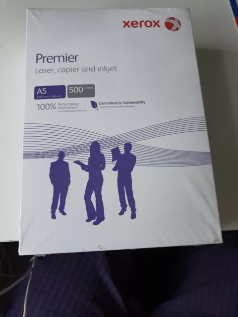 Xerox Premier A5 Printer White Paper Laser-Copier-Inkjet 80GSM 500 Sheets