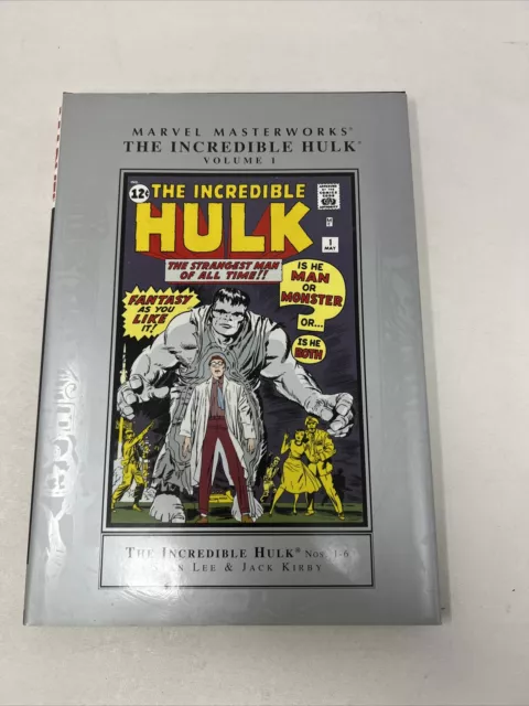 THE INCREDIBLE HULK, VOLUME 1 MARVEL MASTERWORKS, By Stan Lee-Jack Kirby