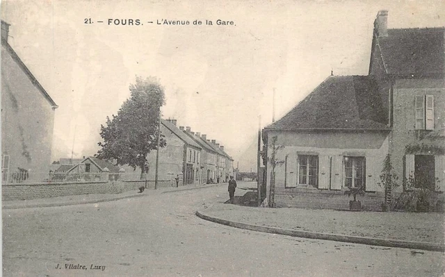 FOURS - l'avenue de la gare