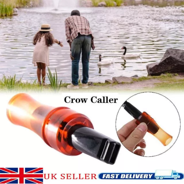 Crow Rook Call Whistle Attractor Shooting Hunting Decoy Caller Game Decoying